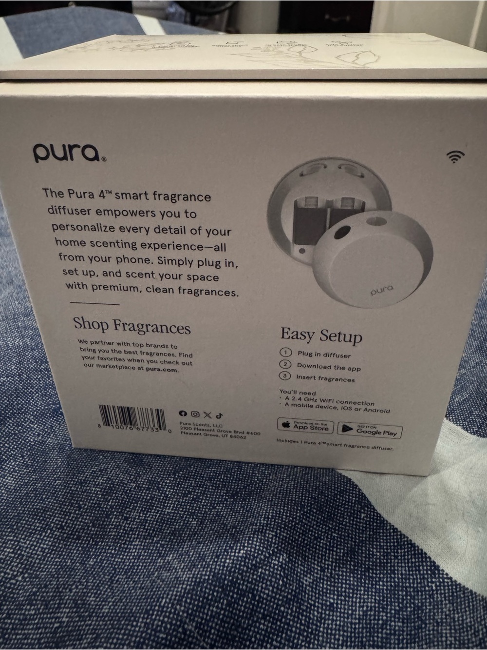 Pur Smart Fragrance Diffuser - White - Picture 5 of 5